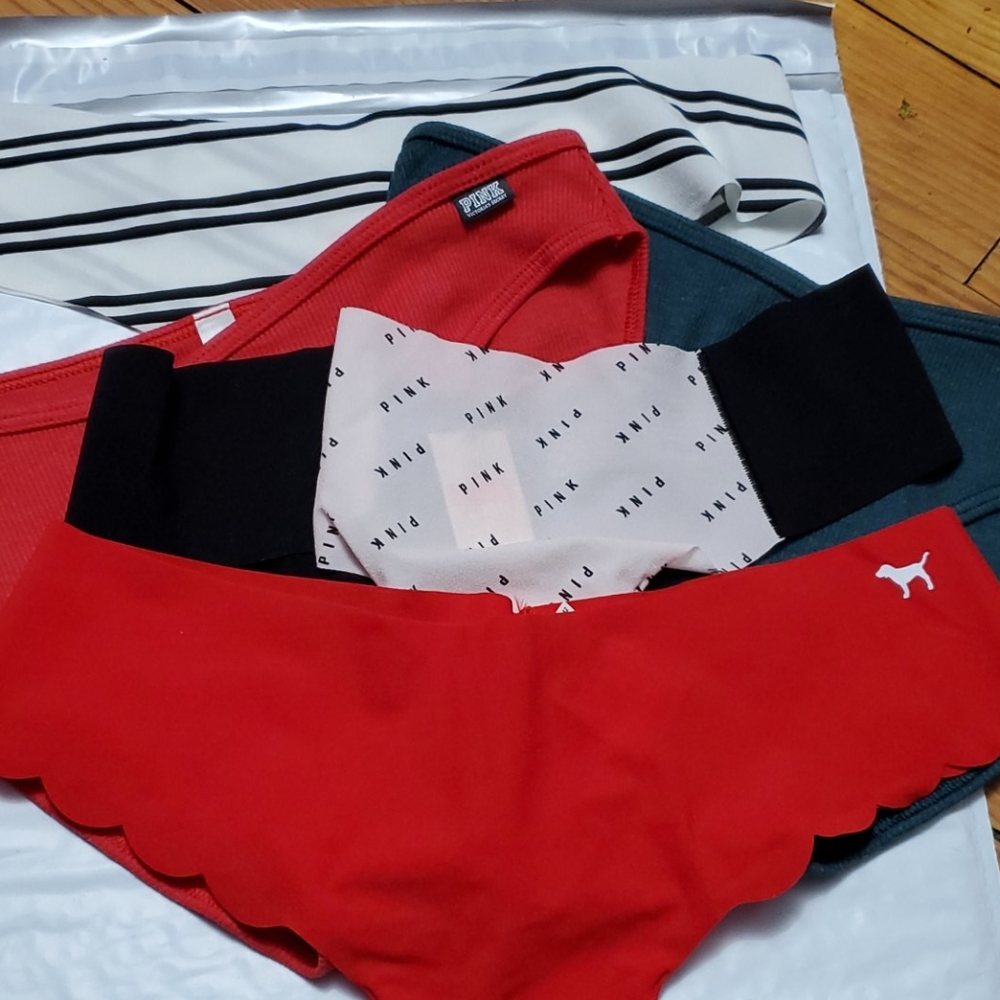 Pink Victoria's Secret underwear set #3